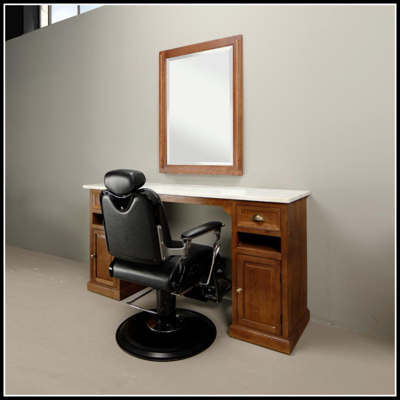 Classic barber meubel | Kappers meubelen | Barbershop interieur | Barbier | Herenkappers