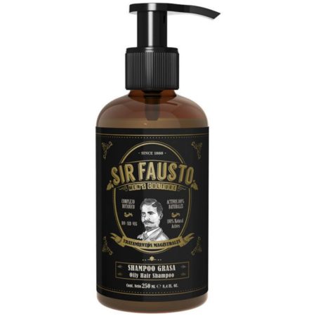 Sir Fausto | Anti-Vet shampoo | Verminderd de vette hoofdhuid | Barber shampoo | Haarverzorging | Barberbrace | Herenkapper | Online