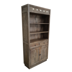 Vintage kast | Houten Barbermeubelen | Barberkast | Aanbieding